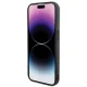 Karl Lagerfeld iPhone 15 Pro Case 3D Rubber Multi Logo, Black