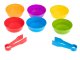 Small educational cars, planes, ships, trains for children who are learning to count and sort, set of 36 el.