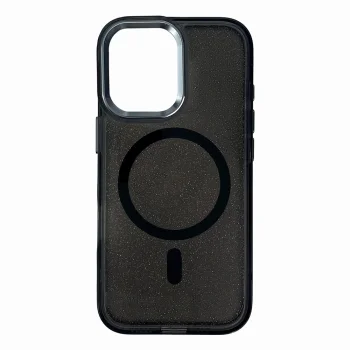 Glitter Case for iPhone 17 Pro with MagSafe, Black