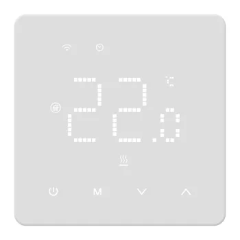 Tuya Programmable Wi-Fi Heating Thermostat for Electric Heating, 16A, White
