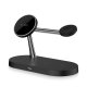Tech-Protect A12 3in1 MagSafe Inductive Charger Smartphone/Headphones/Smartwatch - Black
