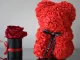 Large Foam Rose Bear XL, 24 cm, Red