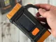 Portable LED COB Solar Flashlight with Powerbank Function, Gold