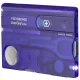 Victorinox SwissCard Lite Multi-Tool Card, Blue Transparent