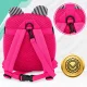 Toddler Backpack with Detachable Leash 2-in-1 Bear, 20 × 26 × 10 cm, Pink