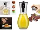 Oil and Vinegar Sprayer Dispenser, 200 ml, Silver