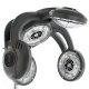 Professional Standing Hair Processor Gabbiano GL-505S, grey