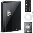Air Dehumidifier, Purifier, Moisture Absorber, Berdsen BR-20D, Black