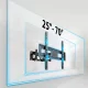 Humberg TV Wall Mount 25-70\" up to 50 kg