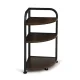 3-Tier Corner Shelf Unit Industrial Bookcase Stand ModernHome