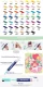 ARRTX Simptap Acrylic Paint Marker Pens with Brush Tip, 48 Colours