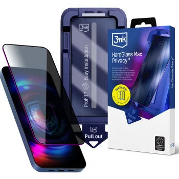3Mk Protection HardGlass Max Privacy Glass for iPhone 16 Pro / 17
