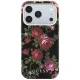 Guess Blossom Roses Print MagSafe case for iPhone 18 Pro / 17 Pro, black