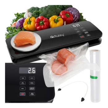 Ruhhy 24756 Vacuum Sealer with Built-in Scale 120W