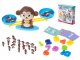 Educational interactive scales for counting, mathematics (with numbers), monkey