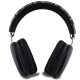 Guess GCUBE Metallic Script Logo Wireless Headphones, Black