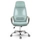 Sofotel Praga Office Chair with Micro-Mesh, Light Blue
