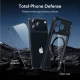 ESR Classic Hybrid MagSafe Case and Tempered Glass Set for iPhone 17 Pro, Clear Black