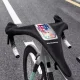Rockbros D78 Bike Trainer Sweat Cover with Phone Pocket - Black