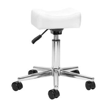 Sillon Bell Mobile Pedicure Footrest, White