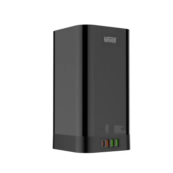Įkrovimo stotelė Newell GaN Power Cube 8-in-1 su Qi belaidžiu įkrovikliu 15W