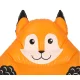 Indoor Outdoor Inflatable Bean Bag Chair Air Sofa, Fox