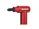 Massage Gun with 4 Attachments, 6 Speeds, Red