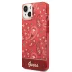 Guess iPhone 14 Plus Case Bandana Paisley Red