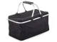 Foldable Thermal Picnic Basket, Black