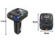 Car fm mp3/wma transmitter 2xUSB + USB c bluetooth 5.3 LED qc 3.0