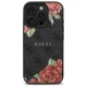 Guess iPhone 16 Pro Max Case 4G Flowers Print MagSafe, Black
