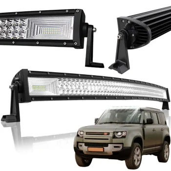 LED Work Light Bar 132 cm 192+42 LED 675W 12V-24V IP68 Combo, Black