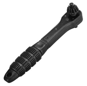 Drill chuck wrench 2-in-1