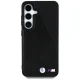 BMW Leather Oversized Stripes MagSafe Case for Samsung Galaxy S25 - Black