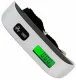 Electronic Luggage Scale AG199D up to 50kg with Thermometer, Silver/Black