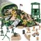 Military Base 350El Soldiers Little Army Figurines