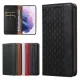 Magnet Strap Case Wallet Folio Case for Samsung Galaxy S22+ with Stand and Wrist Strap, Black