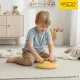 4FIZJO SensoKID Kids Sensory Balancing Disc, 18.5 cm, Yellow