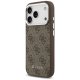Guess 4G Classic Logo MagSafe Phone Case Cover iPhone 17 Pro Max - Brown