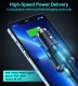 Choetech TC0010 USB-C USB-A PD 63W car charger - black