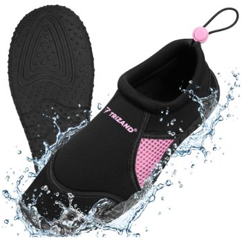 Trizand Water Shoes, Black/Pink, Size 39