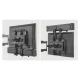 Maclean MC-914 Universal TV Soundbar Bracket, Black