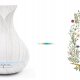 SPA-15 White Wood Electric Ultrasonic Air Humidifier / Diffuser / Aromatherapy, 400 ml