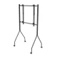 Maclean MC-180 B TV Cart / Stand on Wheels, 37-80\", 50kg, VESA 600x400, Black