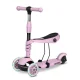 Ricokids Cubi Pink Three-Wheel Scooter - Kids\' Fun Ride-On Toy