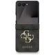 Guess Big 4G Logo Classic Logo Case for Samsung Galaxy Z Flip7 Black