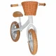 Trike Fix Balance Kids Balance Bike with Basket, Brown