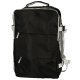 Anti-Theft Waterproof Backpack Bag Rucksack with USB Charging Port (45x16x28 cm), Black
