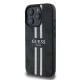 Guess iPhone 16 Pro Max Case 4G Printed Stripes MagSafe, Black