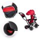 Трехколесный велосипед Ecotoys JM-066-9 RED с поворотным сиденьем и...